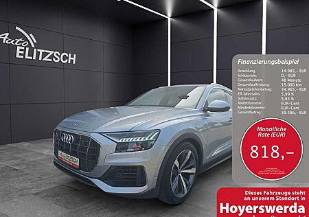 Audi Q8 50 TDI Q S line MATRIX ACC 21" AIR PANO HuD AVC...