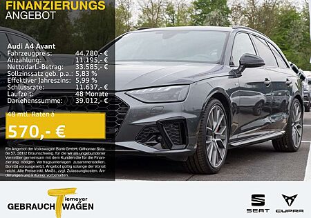 Audi A4 40 TFSI Q 2x S LINE MATRIX KAMERA VIRTU