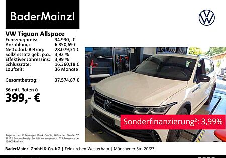 VW Tiguan Allspace Volkswagen 2.0 TDI 4M DSG R-Line Matrix