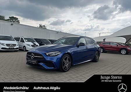 Mercedes-Benz C 300 T de 4M AMG Night AHK Pano KeylessGO NP84