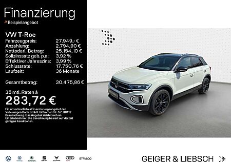 VW T-Roc Volkswagen 1.5 TSI DSG STYLE*BLACK-STYLE*STHZG*LED*AH
