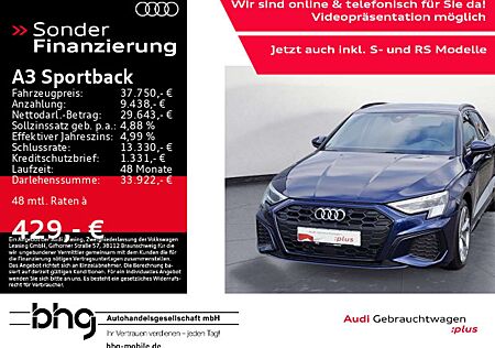 Audi A3 45 TFSIe S tronic S line e-tron AHK