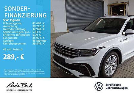 VW Tiguan Volkswagen 2.0 TDI DSG R-Line 4Motion, Navi, LED, Rü