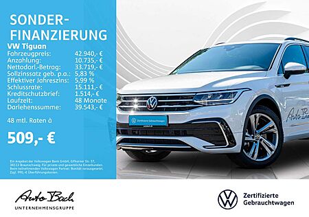 VW Tiguan Volkswagen 2.0 TDI DSG R-Line 4Motion, Navi, LED, Rü