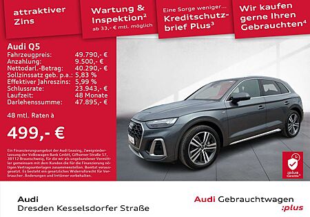 Audi Q5 TFSI e S line 55 e quattro S tronic Navi LED