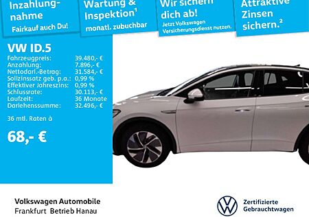 VW ID.5 Volkswagen ID. 5 Pro Performance AHK Panoramadach Spra