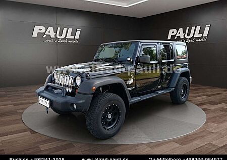 Jeep Wrangler Unlim. 2.8 CRD Sport |WINDE, SPERRE