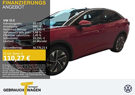 VW ID.5 Volkswagen PURE ALCANTARA AHK 360° WÄRMEP