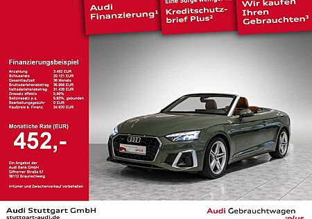 Audi A5 Cabriolet 40 TFSI qu S line AHK Memory HeadUp