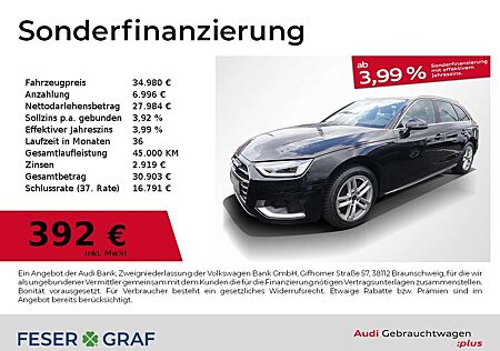 Audi A4 Avant Advanced 35 TFSI S tronic Navi ACC 17"
