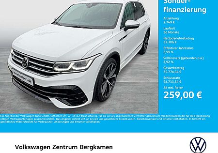 VW Tiguan Volkswagen 2.0 R 4X4 CAM ACC LM20 E-KLAPPE NAVI