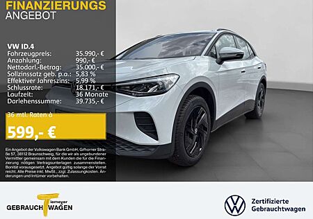 VW ID.4 Volkswagen PRO 286PS NAVI WÄRMEPUMPE LED SITZH