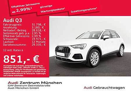 Audi Q3 45 TFSI e S tronic AHK/Navi+/Kamera