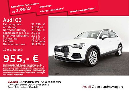 Audi Q3 45 TFSI e S tronic AHK/Navi+/Kamera