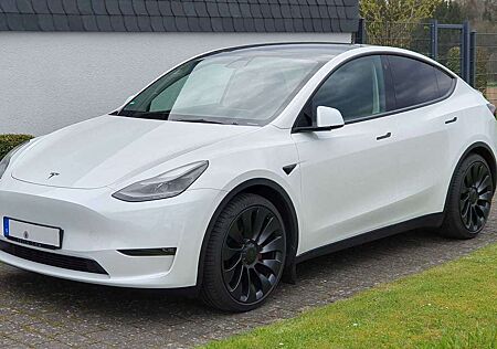 Tesla Model Y Performance Dual AWD 21" AHK Extras