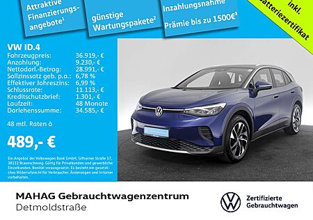 VW ID.4 Volkswagen Pro ExtStyleSilver Wärmepumpe CCS Navi LED