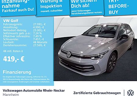 VW Golf Volkswagen VIII 2.0 TDI GOAL DSG Navi Kamera AHK uvm