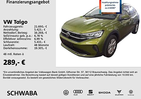 VW Taigo Volkswagen Life 1.0 TSI