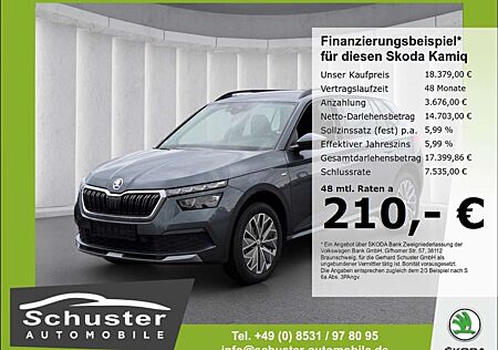 Skoda Kamiq CLEVER 1.0TSI*DSG Voll-LED Navi R-Kam Temp