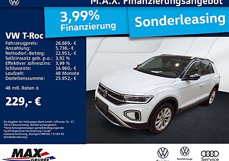 VW T-Roc Volkswagen 1.5 STYLE LED+AHK+DCP+ACC+NAVI+SITZHZG+ALU