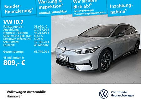 VW ID.7 Volkswagen Tourer Pro S Navi IQ.LIGHT Rückfahrkamera K