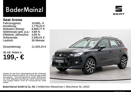 Seat Arona 1.0 TGI Style Kamera CarPlay SHZ