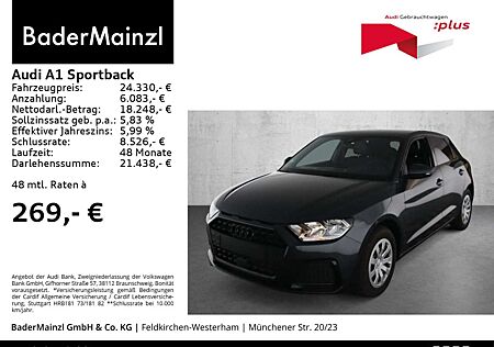 Audi A1 25 TFSI S tronic S line ACC Carplay