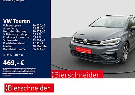 VW Touran Volkswagen 1.5 TSI DSG R-Line Black 7SITZE AHK PANO