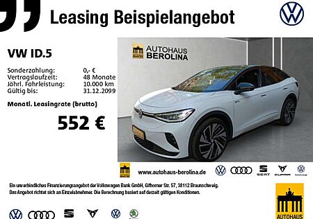 VW ID.5 Volkswagen GTX *PANO*IQ-MATRIX*AR-HuD*360°*ACC*SHZ*
