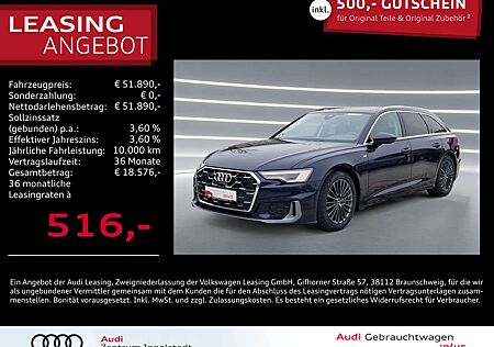 Audi A6 Avant 45 TFSI qu MATRIX Pano AHK ACC S line