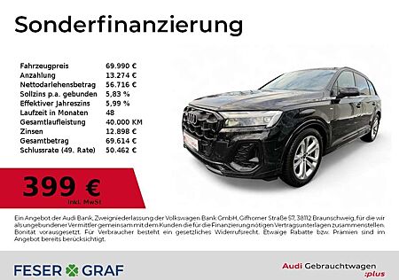 Audi Q7 S line 50 TDI quattro Matrix/4xSHZ/Pano/AHK/HUD/36