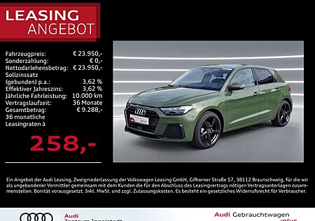 Audi A1 Sportback 30 TFSI LED NAVI virt. 17" Advanced