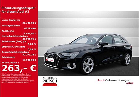 Audi A3 Sportback 40 TFSIe advanced Navi Keyless 18''