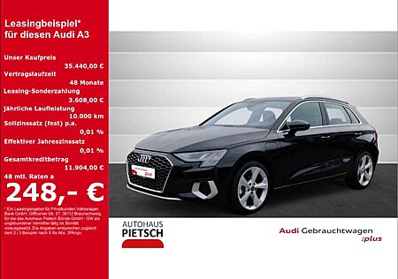 Audi A3 Sportback 40 TFSIe advanced Navi Keyless 18''