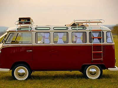 Volkswagen T1 TÜV und H California Samba-Dach Camper Bulli T1