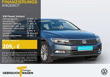 VW Passat Variant Volkswagen 2.0 TDI HIGHLINE LED NAVI KAMERA