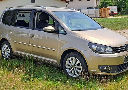VW Touran Volkswagen Highline 2 Besitz 7 Sitze wenig Kilometer