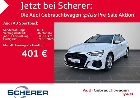 Audi A3 45 TFSIe S tronic S LINE AHK HUD PA