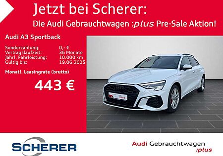Audi A3 45 TFSIe S tronic S LINE AHK HUD PA