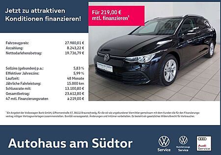 VW Golf Variant Volkswagen VIII Variant Life 2.0 TDI DSG | LED RFK ACC