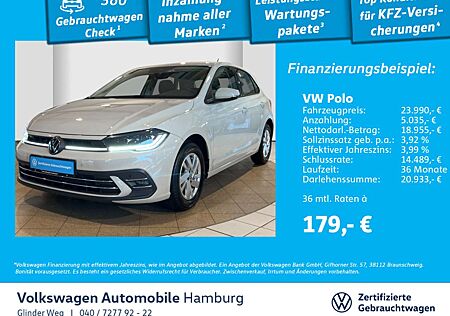 VW Polo Volkswagen 1.0 TSI DSG Style AHK LED Navi Rückfahrkamr