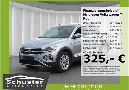 VW T-Roc Volkswagen Style TDI*DSG LED+ ACC R-Kam Massage Navi