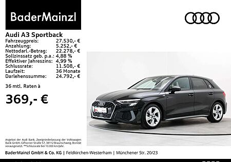 Audi A3 35 TFSI S tronic S line Virtual PDC