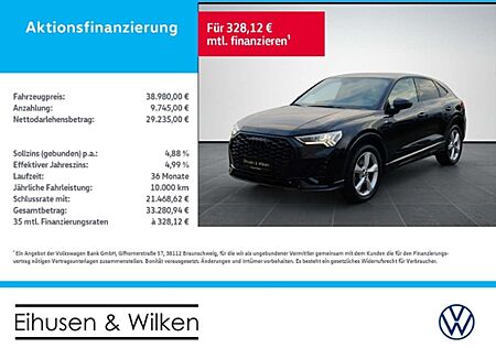 Audi Q3 Sportback +45+TFSI+S-LINE EDITION+AHK+OPTIK SCHWA