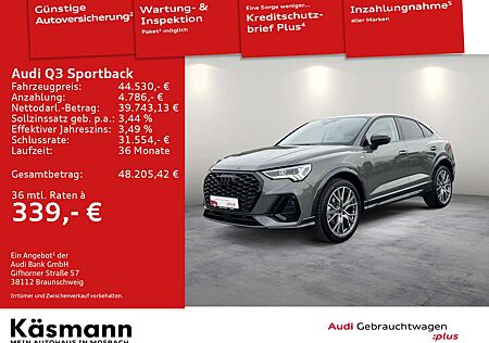 Audi Q3 S line 35TDI LED AHK KAM NAV ACC