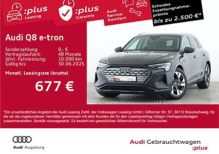 Audi Q8 e-tron advanced 50 qu. 95 kW/h*LUFT*AHK*8fach