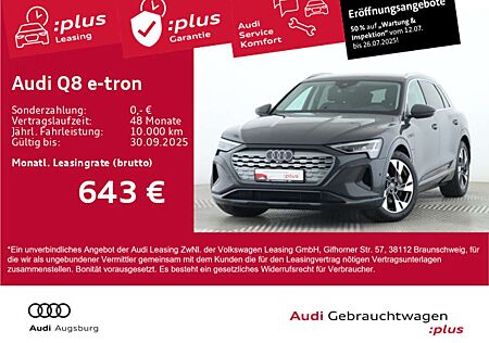 Audi Q8 e-tron advanced 50 qu. 95 kW/h*LUFT*AHK*8fach