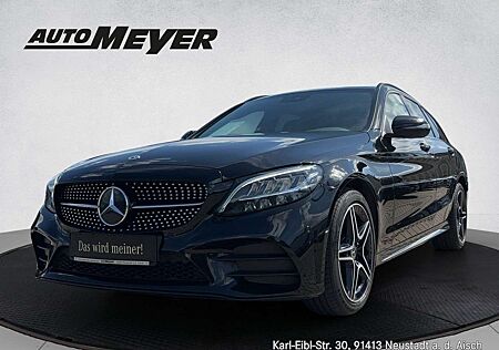 Mercedes-Benz C 300 d T 4M AMG+NIGHT+LED+AMB+SHZ+PTS+NAV+TOTWI