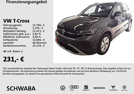 VW T-Cross Volkswagen Life 1.0TSI LED*VIRTUAL*AHK*ACC*LANE*16"