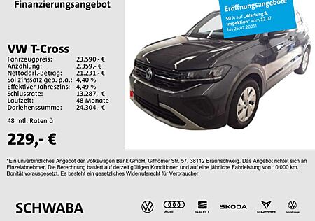 VW T-Cross Volkswagen Life 1.0TSI LED*VIRTUAL*AHK*ACC*LANE*16"
